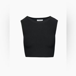 Babaton Sculpt Knit Muscle Cropped Tank